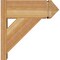 Ekena Millwork Traditional Rough Sawn Arts and Crafts Outlooker, Western Red Cedar, 8"W x 20"D x 20"H OUT08X20X20TRA03RWR - alternate 3